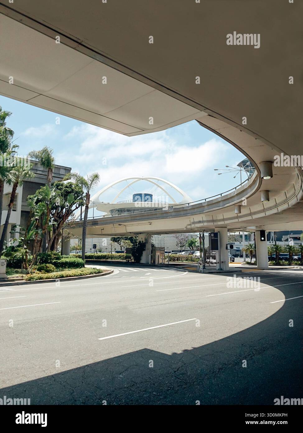 Flughafen LAX in Los Angeles, Kalifornien Stockfoto