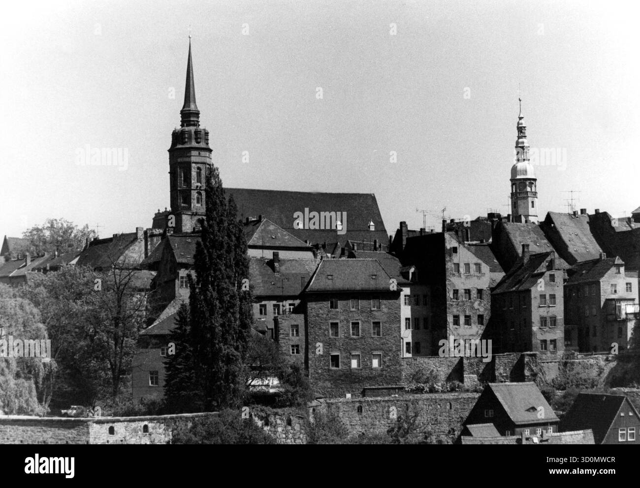 Bautzen: Altstadt mit Petridom. [Automatisierte Übersetzung] Stockfoto