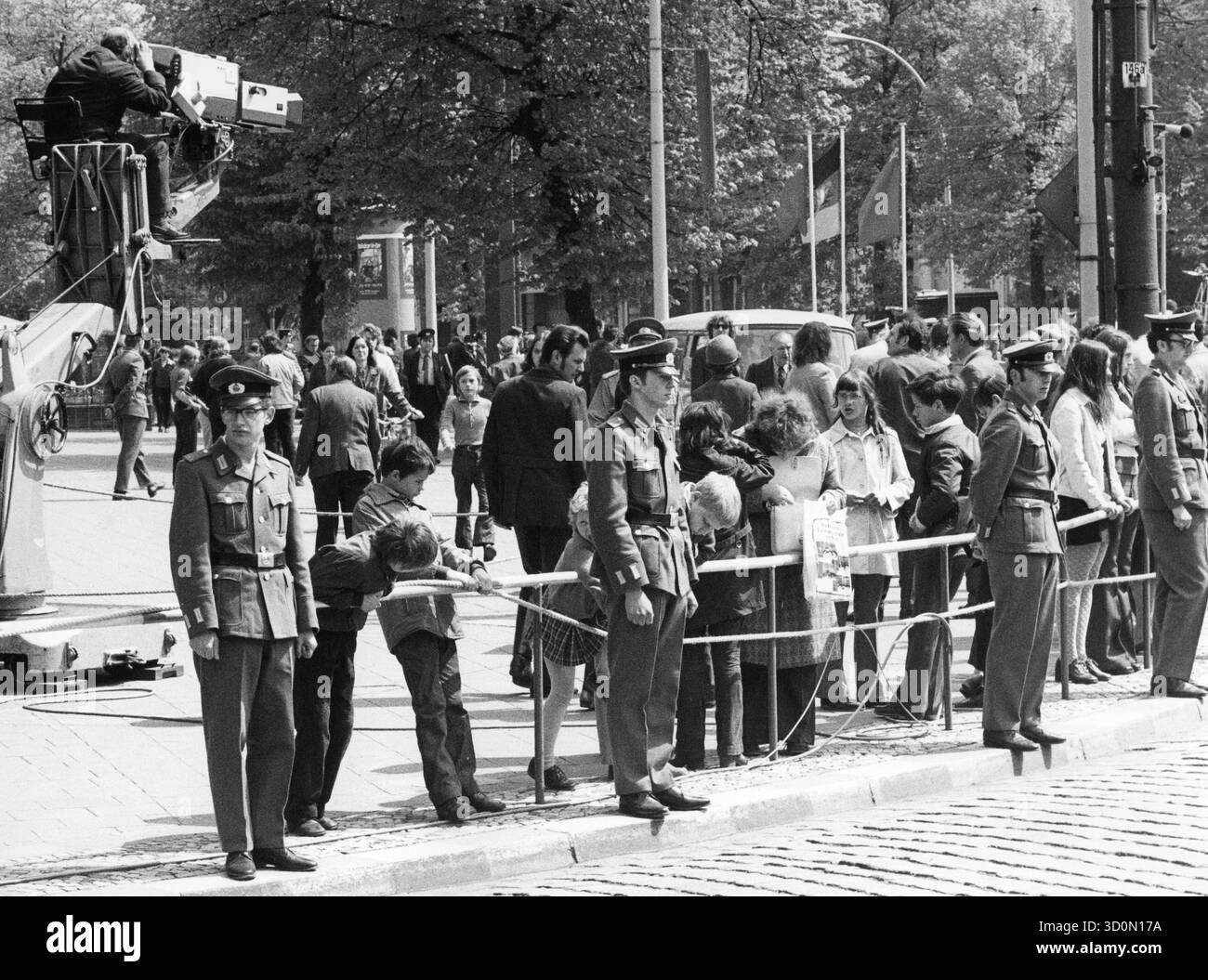 Nationale Volksarmee (NVA) - Cordon. [Automatisierte Übersetzung] Stockfoto