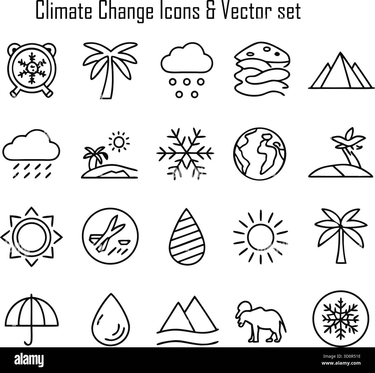 Kulturelles Erbe Icon Set, historische und traditionelle Symbole, Denkmal und Bewahrung Vektor Illustration Stock Vektor