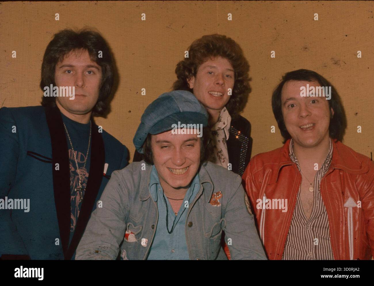 Mud, Englische Glam Rock Band, 1973 Stockfoto