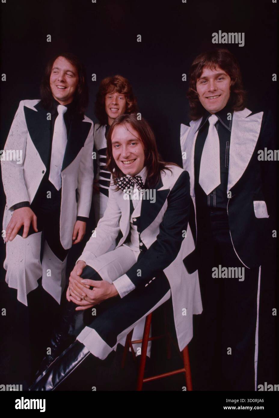 Mud, Englische Glam Rock Band, 1973 Stockfoto