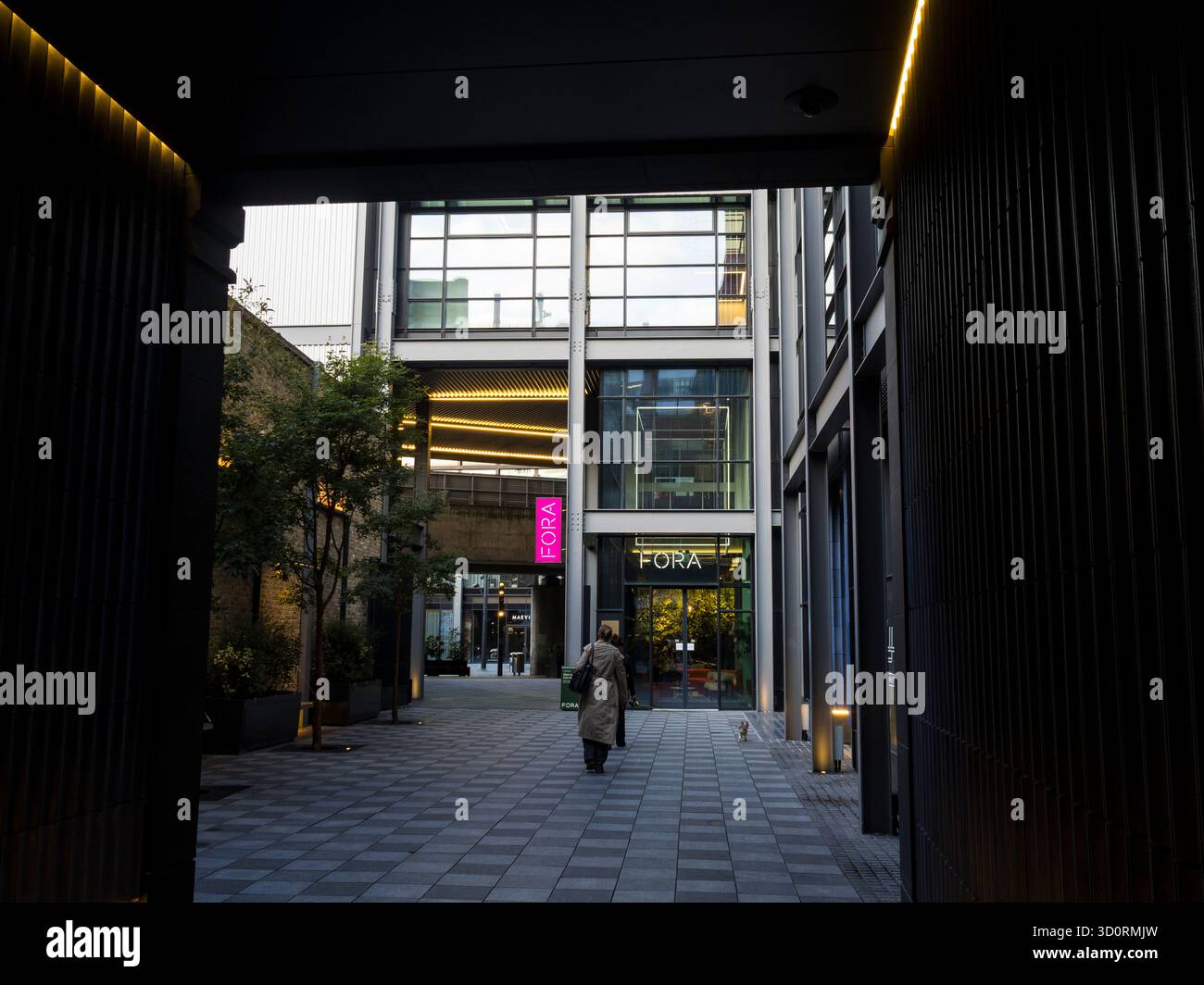 Fora - Great Eastern Street, Shoreditch, London, England, Vereinigtes Königreich, GB Stockfoto