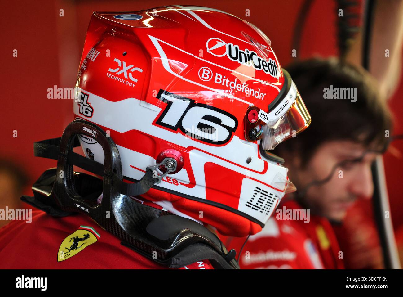 Mexiko-Stadt, Mexiko. Oktober 2025. Charles Leclerc (MON) Ferrari. 24.10.2025. Formel-1-Weltmeisterschaft, Rd 20, Großer Preis Von Mexiko, Mexiko-Stadt, Mexiko, Übungstag. Das Foto sollte lauten: XPB/Alamy Live News. Stockfoto