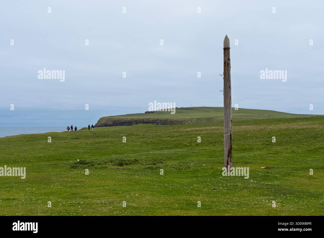 Malerische Küstenlandschaft in der Nähe von John O'Groats, Schottland Stockfoto