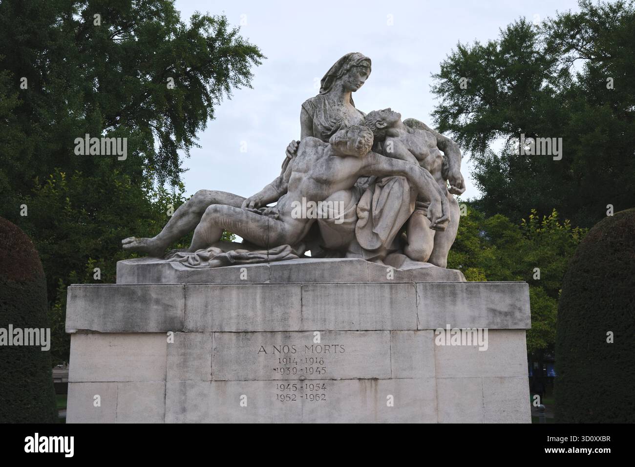 Gedenkstätte für unsere Toten Straßburg Stockfoto