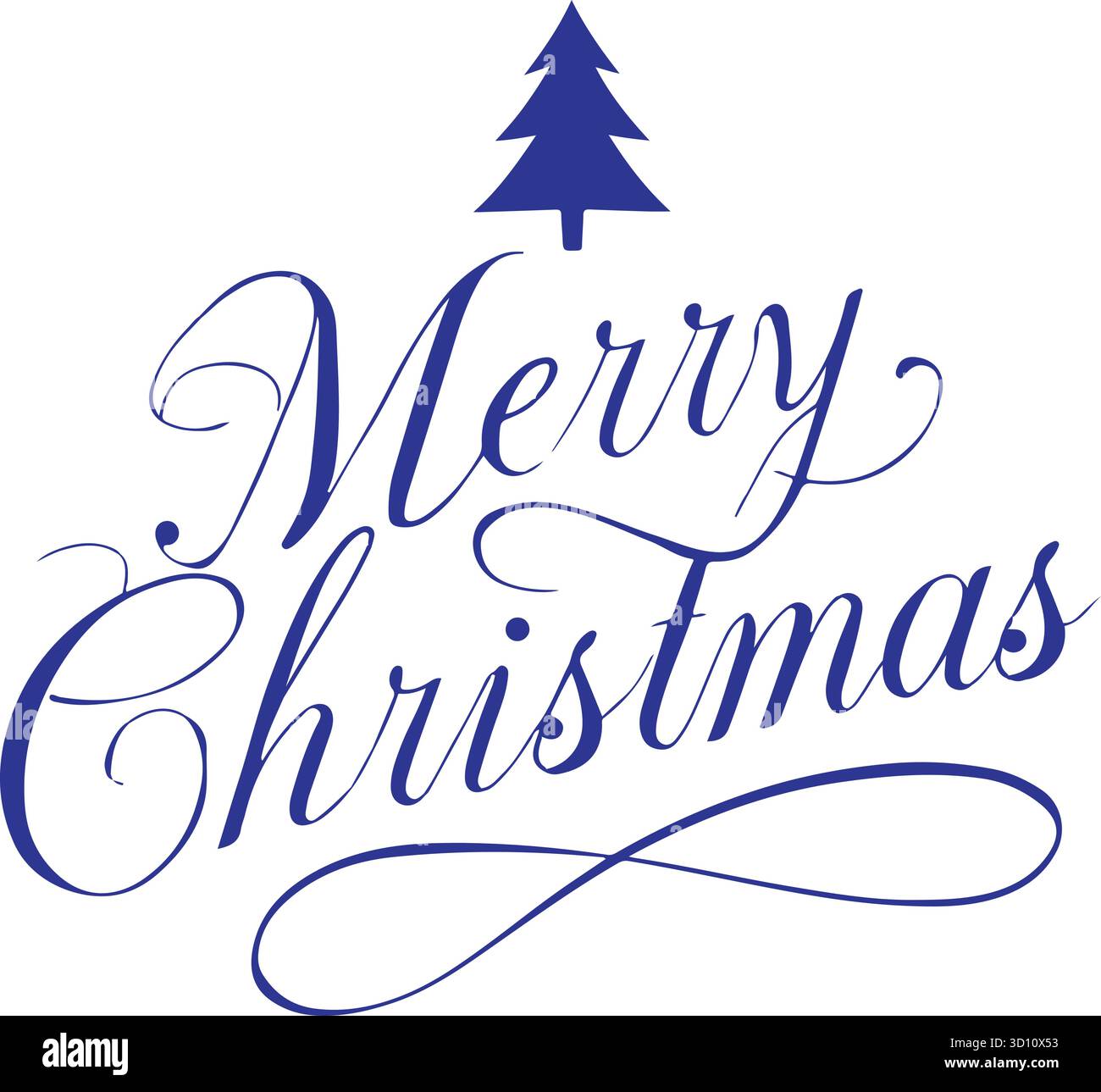 Frohe Weihnachten Hintergrund mit unscharfem Bokeh-Lichteffekt. Frohe Weihnachten und frohes neues Jahr Stock Vektor