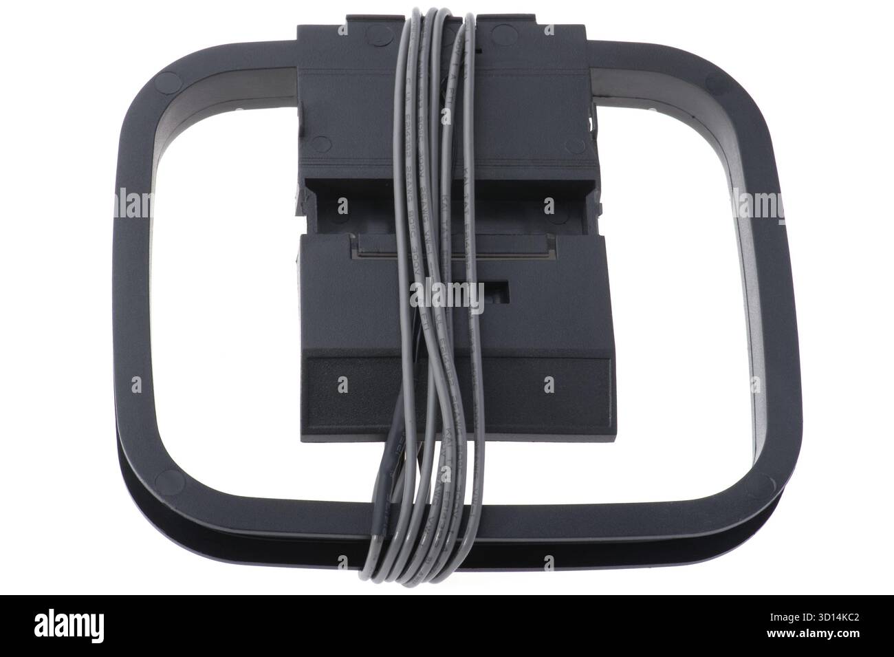 Objekt auf weiß – Antenne für AM-Radio Stockfoto