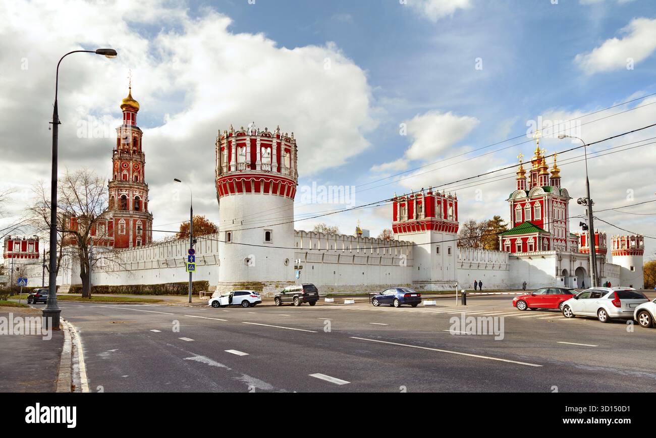 Novodevichiy-Kloster in Moskau. Russland Stockfoto