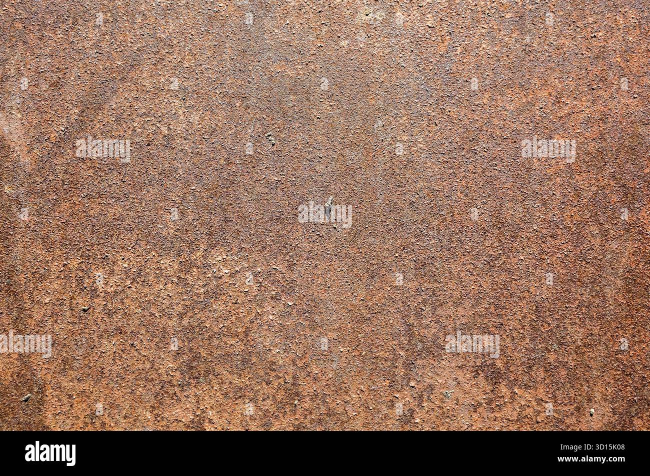 Alter brauner rostiger Metallhintergrund im Grunge-Stil Stockfoto