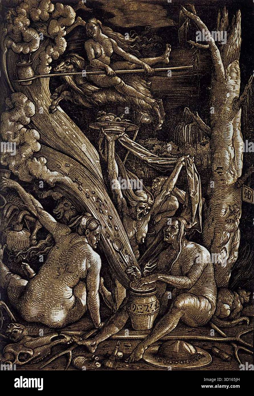 Hans Baldung - Hexen Sabbat Stockfotografie - Alamy