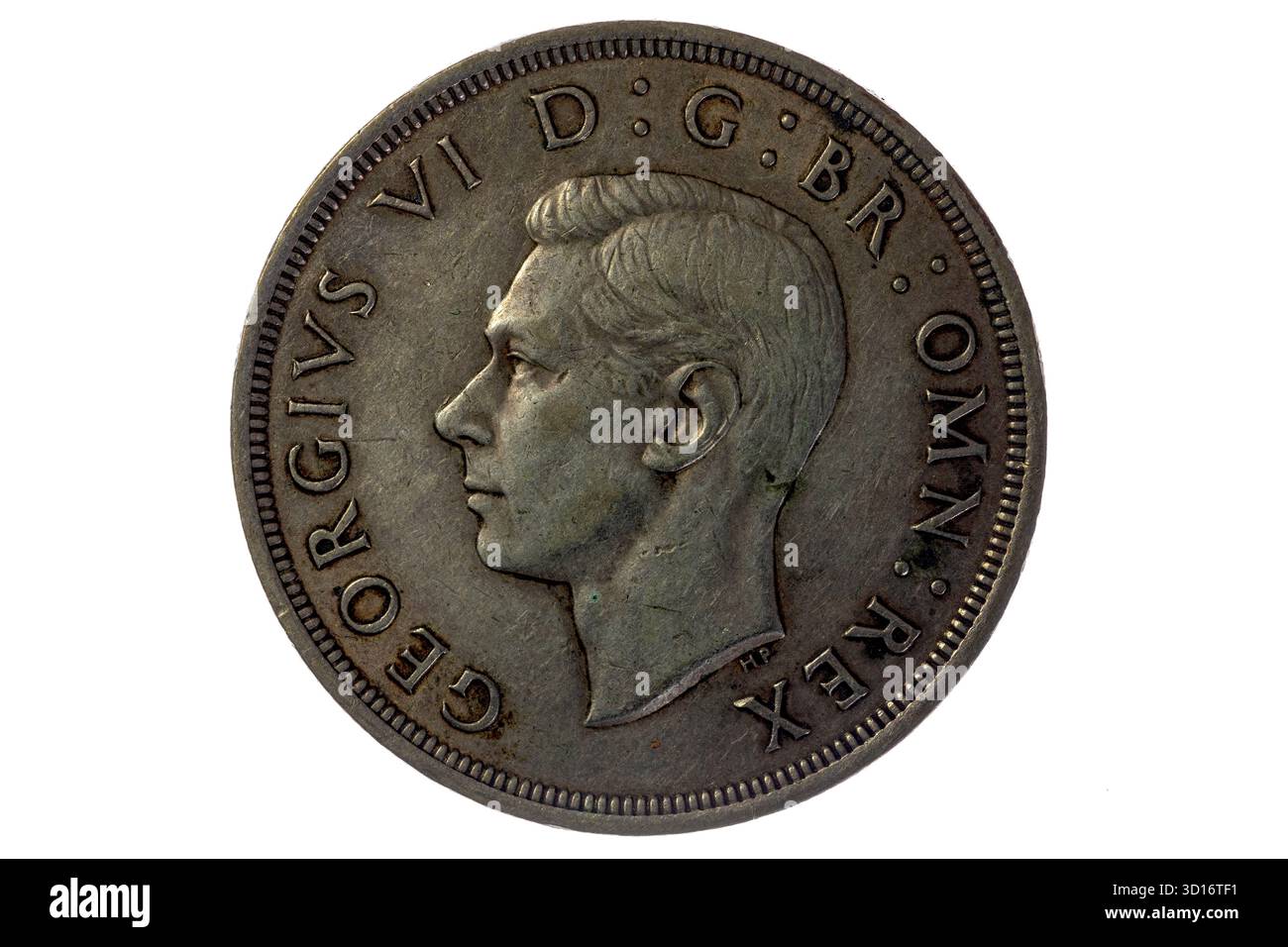 König Georg VI. Krönung Silberne Krone 1937 Stockfoto