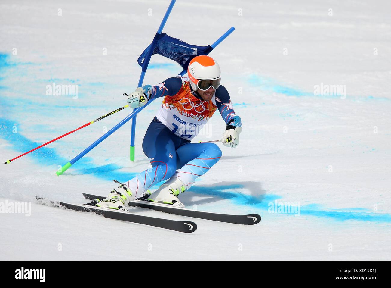Bode Miller USA Riesenslalom Männer Riesenslaom MŠnner olympische Winterspiele 2014 sochi Olympische Spiele Winterspiele in Sochi sotchi 2014 © diebilderwelt / Alamy Stock Stockfoto