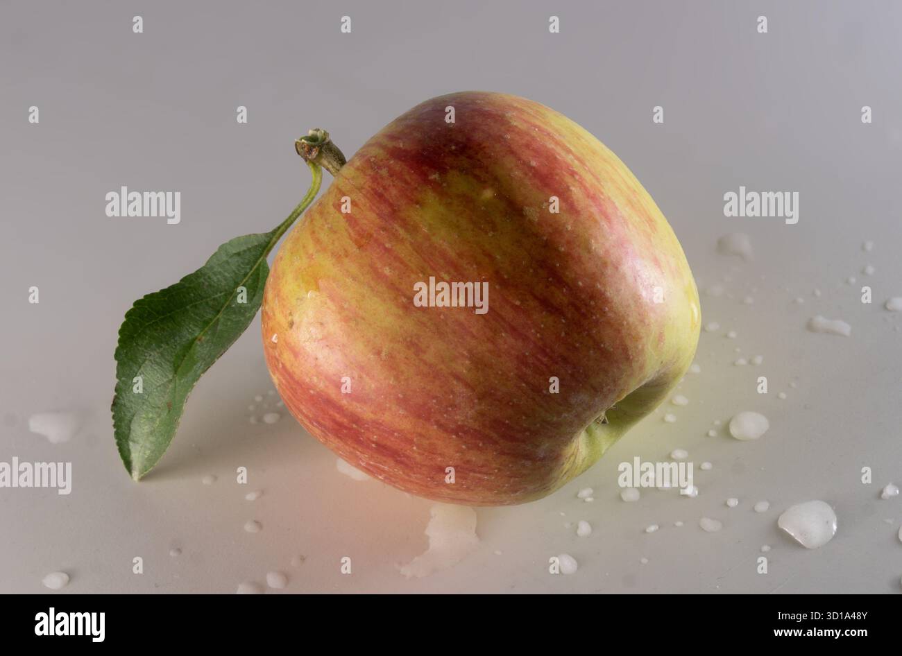 Nur ein Apfel Stockfoto