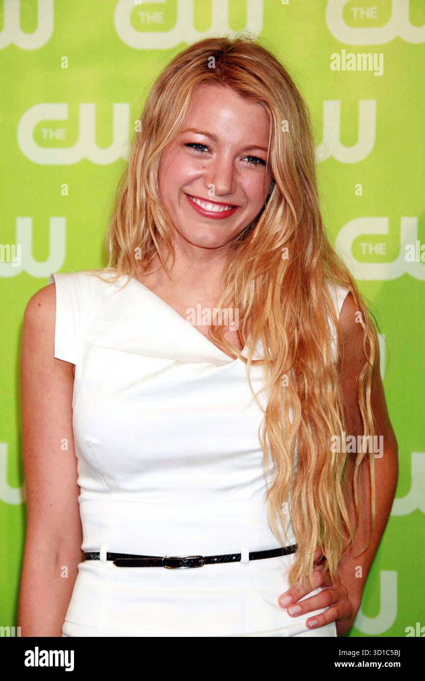 Blake Lively besucht am 17. Mai 2007 das CW Network im Madison Square Garden in New York City. Foto: Henry McGee/MediaPunch Stockfoto
