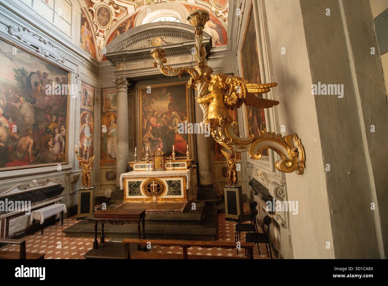 In der Cattedrale di Santa Maria Assunta in Volterra, Italien Stockfoto