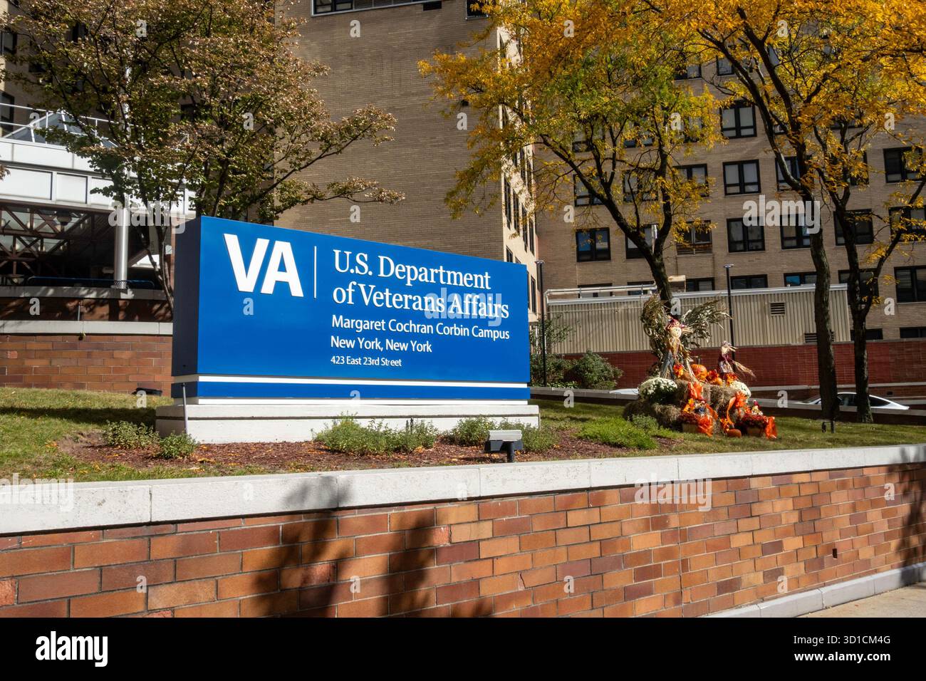 Die VA hat einen riesigen Campus in Midtown Manhattan, 2025, New York City, USA Stockfoto
