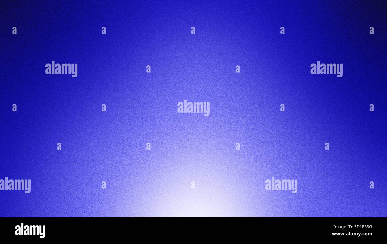 Dieses Bild verfügt über einen leuchtenden blauen Farbverlauf mit einem strukturierten Erscheinungsbild und einem sanften Licht, das von der Unterseite des KI erzeugten Bildes ausgeht Stockfoto