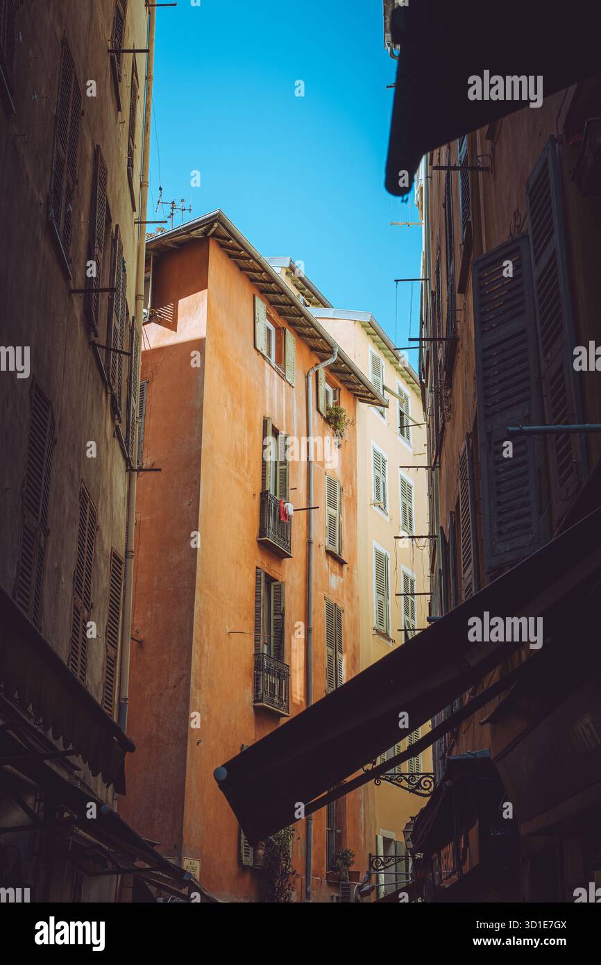 Schöne Altstadt, Französische Riviera, Frankreich Stockfoto