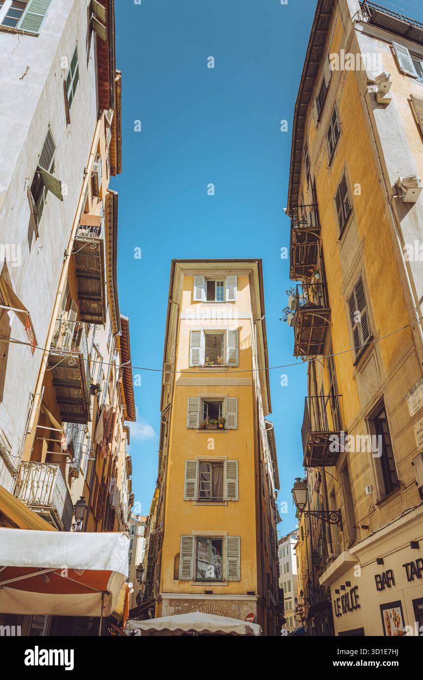 Schöne Altstadt, Französische Riviera, Frankreich Stockfoto