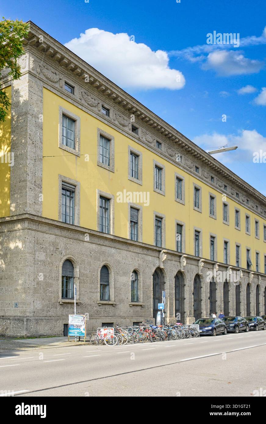 Lehrstuhl für Massivbau (Lehrstuhl für Massivbau), Teil der Technischen Universität München Stockfoto