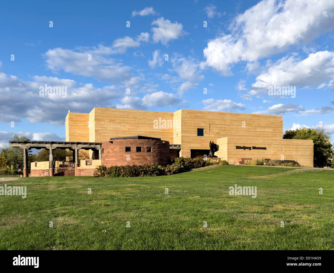 Eiteljorg Museum of American Indians and Western Art in Indianapolis, Indiana Stockfoto