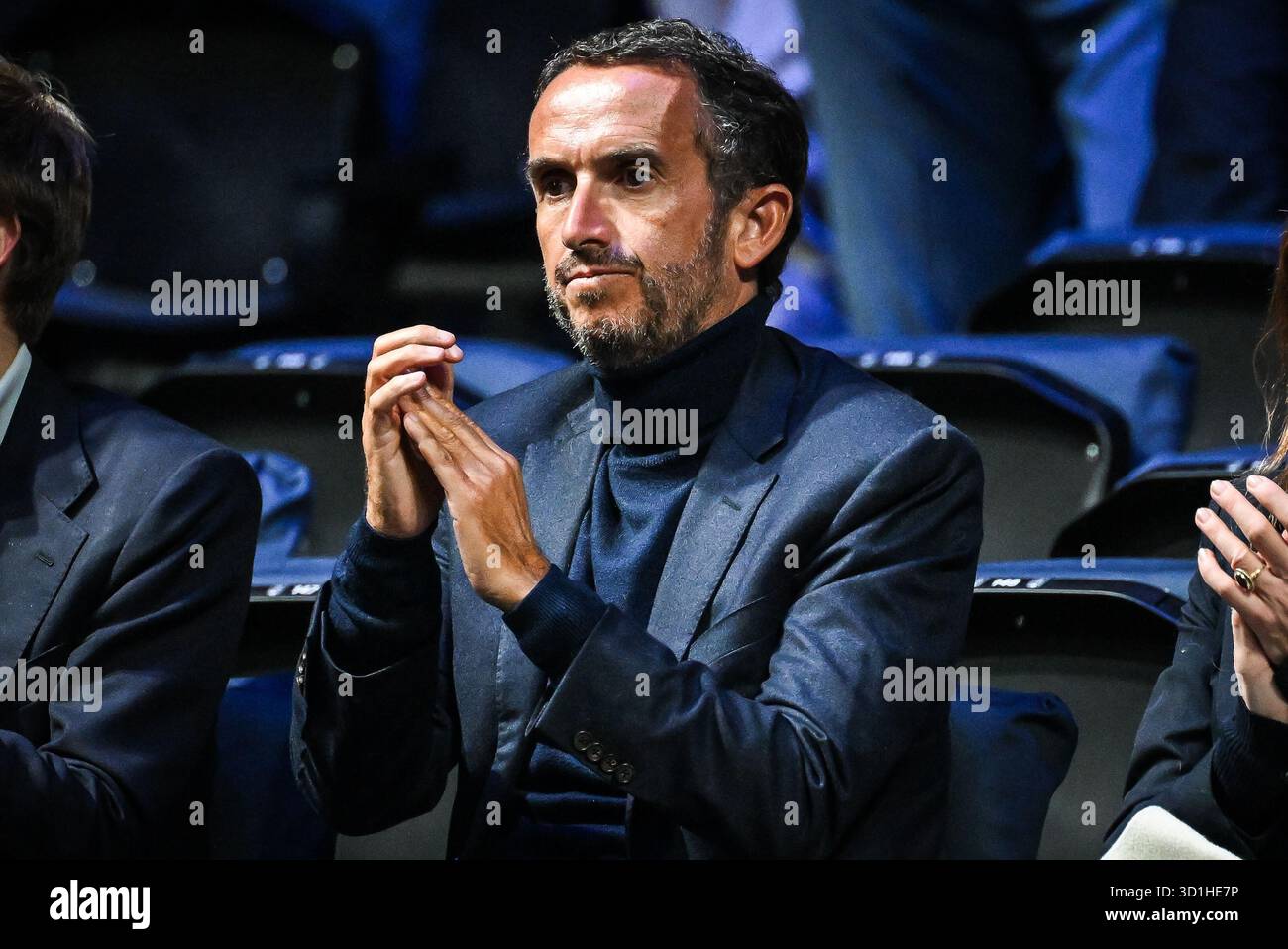 Nanterre, Frankreich. Oktober 2025. Alexandre BOMPARD während des zweiten Tages des Rolex Paris Masters 2025, ATP Masters 1000 Tennisturniers am 28. Oktober 2025 in der La Defense Arena in Nanterre bei Paris, Frankreich - Foto Matthieu Mirville/DPPI Credit: DPPI Media/Alamy Live News Stockfoto