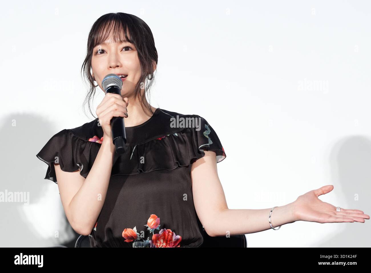 Oktober 2025. Oktober 2025. Riho Yoshioka, 28. Oktober 2025 – das 38. Internationale Filmfestival Tokio. Pressekonferenz zum Film „Double Happiness“ am 28. Oktober 2025 in Tokio, Japan. Quelle: 2025 TIFF/AFLO/Alamy Live News Stockfoto
