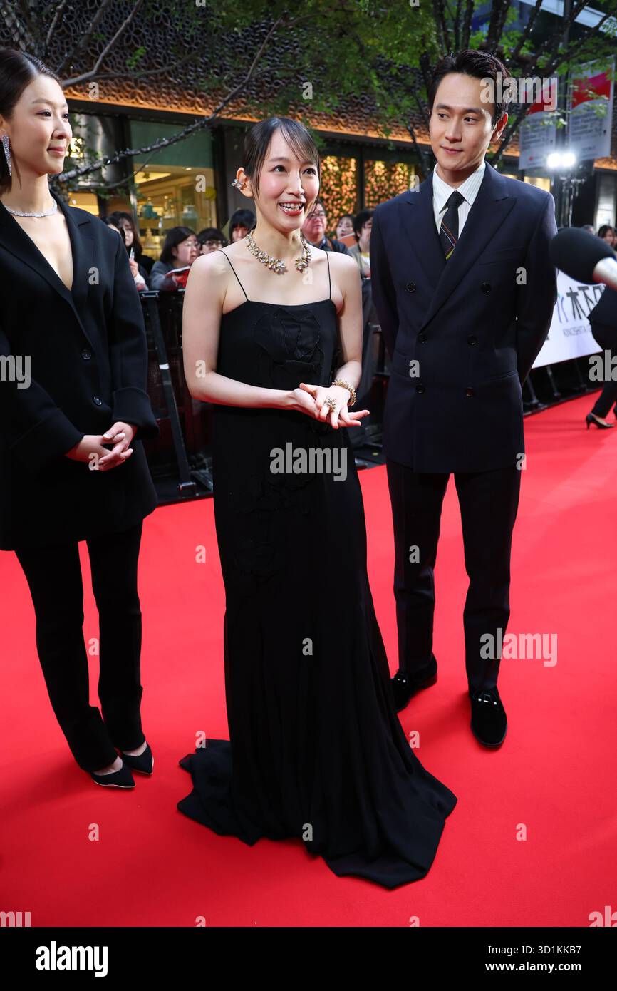 Oktober 2025. Oktober 2025. Riho Yoshioka, 27. Oktober 2025 – das 38. Internationale Filmfestival Tokio. Eröffnungszeremonie auf dem Tokyo International Forum in Tokio, Japan am 27. Oktober 2025. Quelle: 2025 TIFF/AFLO/Alamy Live News Stockfoto