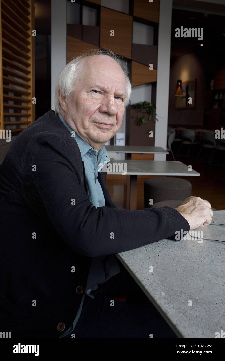 Porträt von Jan Brokken 20/09/2025 ©Basso Cannarsa/opale.Photo Stockfoto