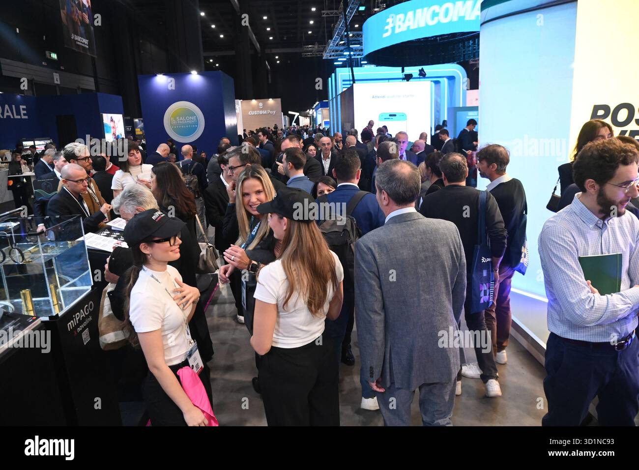 Mailand, Italien. Oktober 2025. Mailand, Allianz Mico Payments Hall Eröffnungskredit: Unabhängige Fotoagentur/Alamy Live News Stockfoto