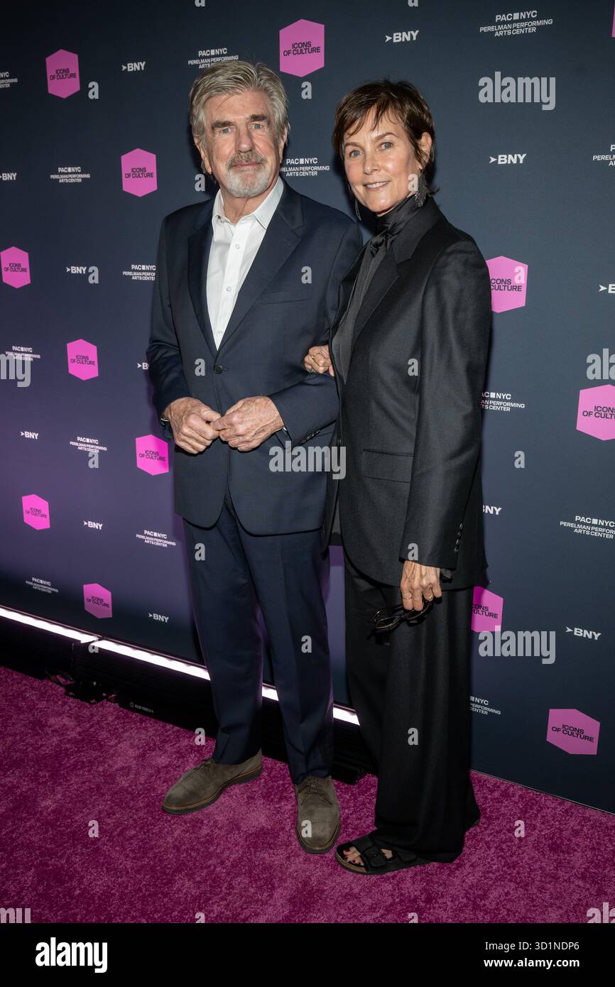 Tom Freston und Carey Lowell Stockfoto