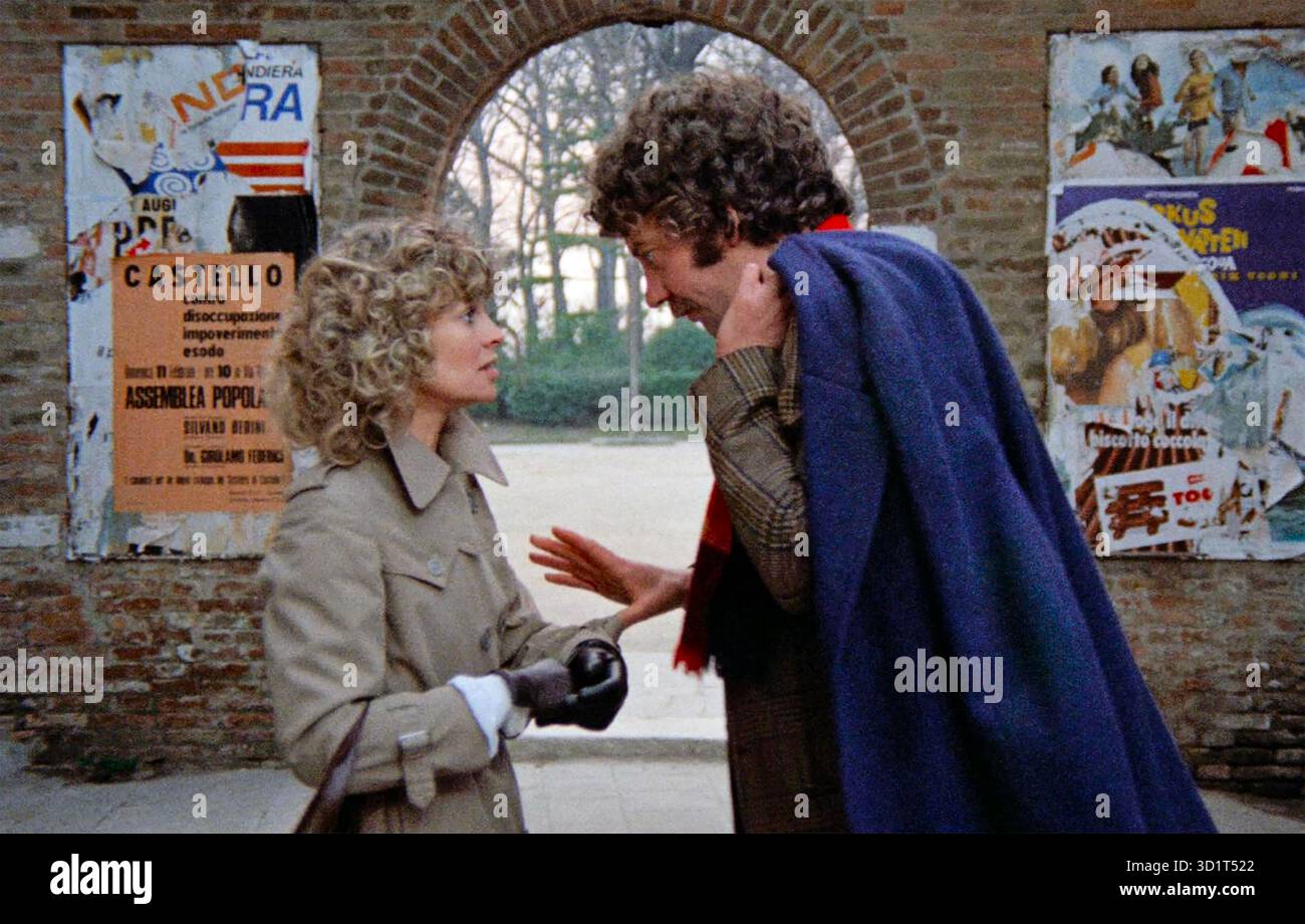 DON'T LOOK NOW 1973 British Lion Films Horrorfilm mit Julie Christie als Laura Baxter und Donald Sutherland als ihrem Ehemann John Stockfoto