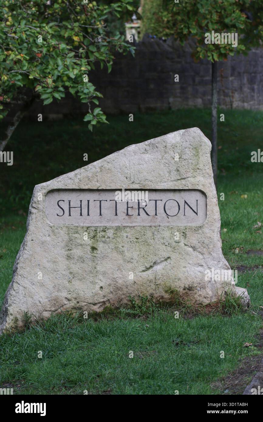 Shitterton Village, Dorset, Großbritannien Stockfoto