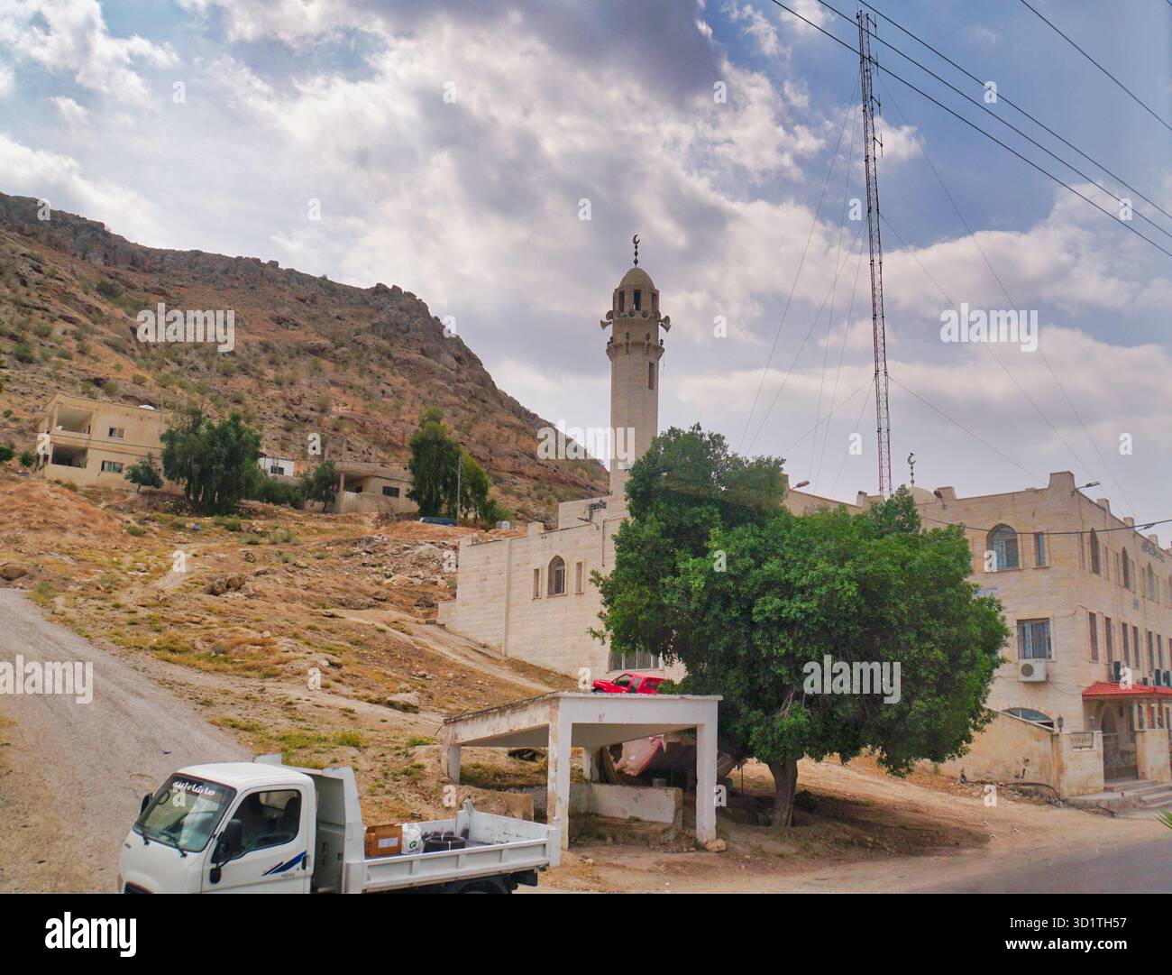 Straßenszene in Jordanien Stockfoto