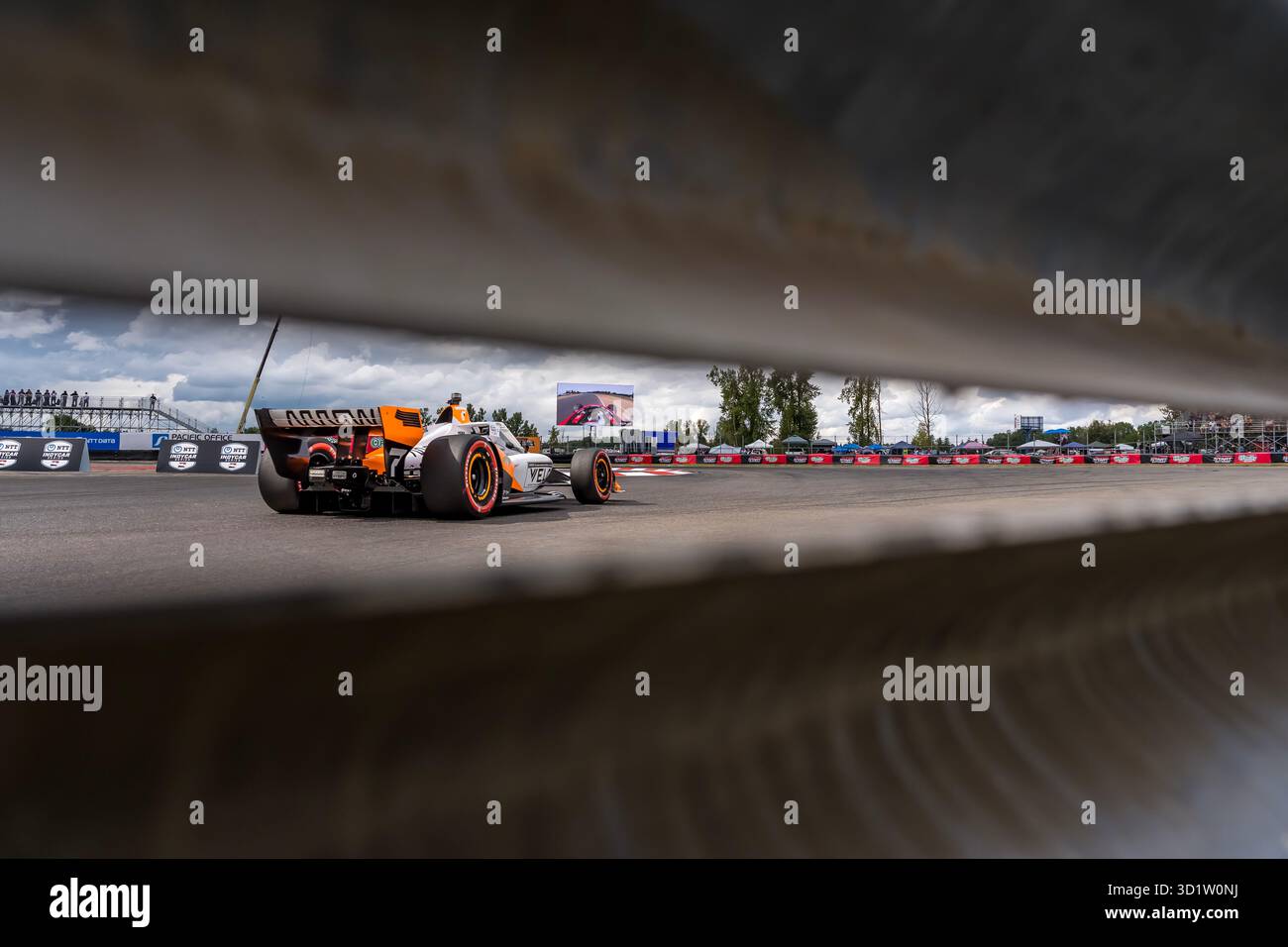 ALEXANDER ROSSI (7) (USA) aus Nevada City, Kalifornien, trainiert für den Grand Prix von Portland Bitnile.com auf dem Portland International Raceway in Portlan Stockfoto