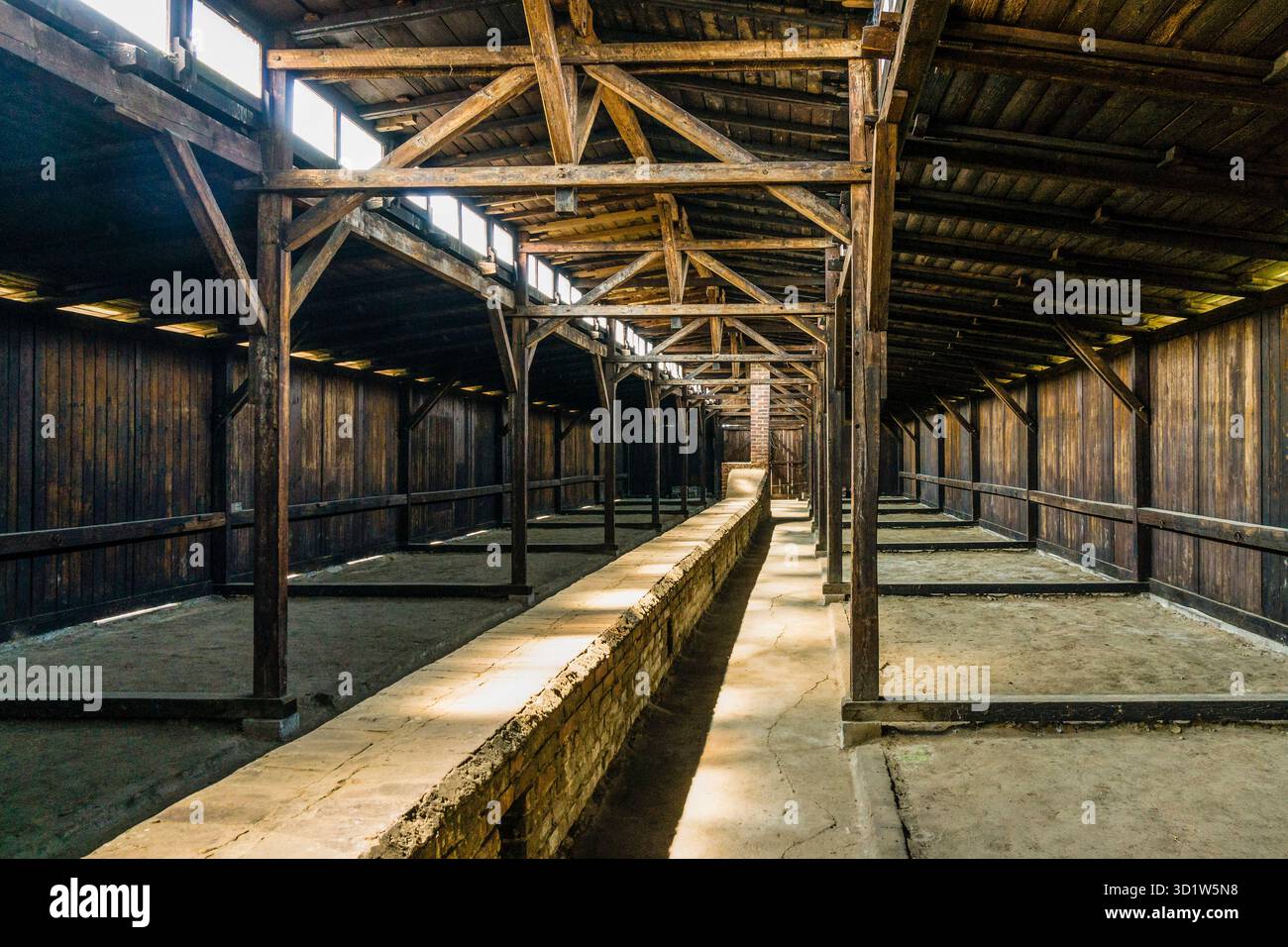 Konzentrationslager Auschwitz-Birkenau, Staatsmuseum, Oswiecim, Polen, Osteuropa Stockfoto