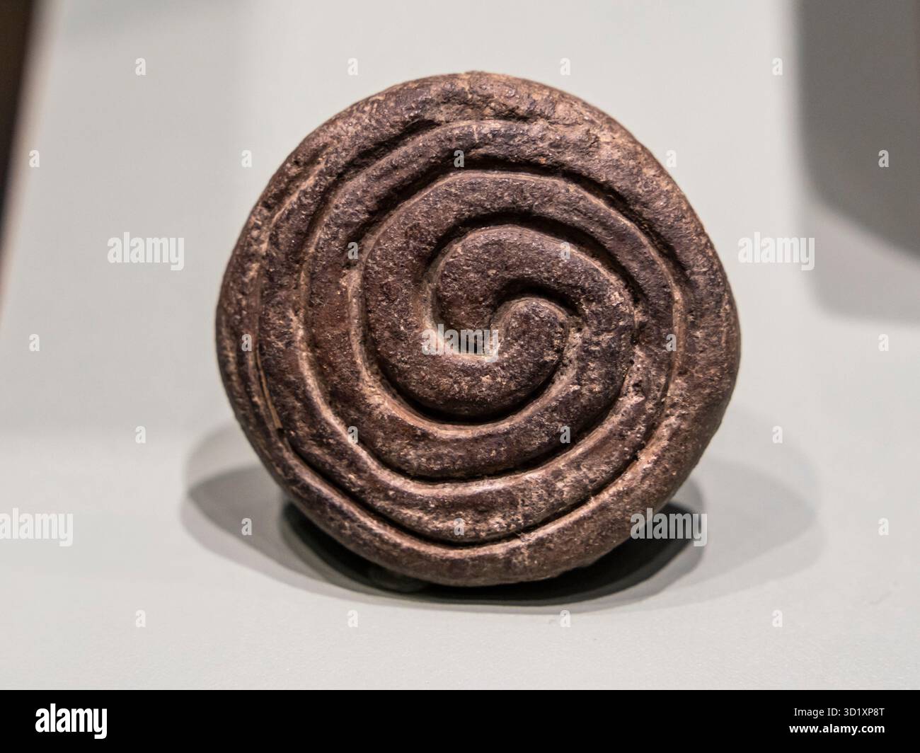 Tonstempel-Dichtung Stockfoto