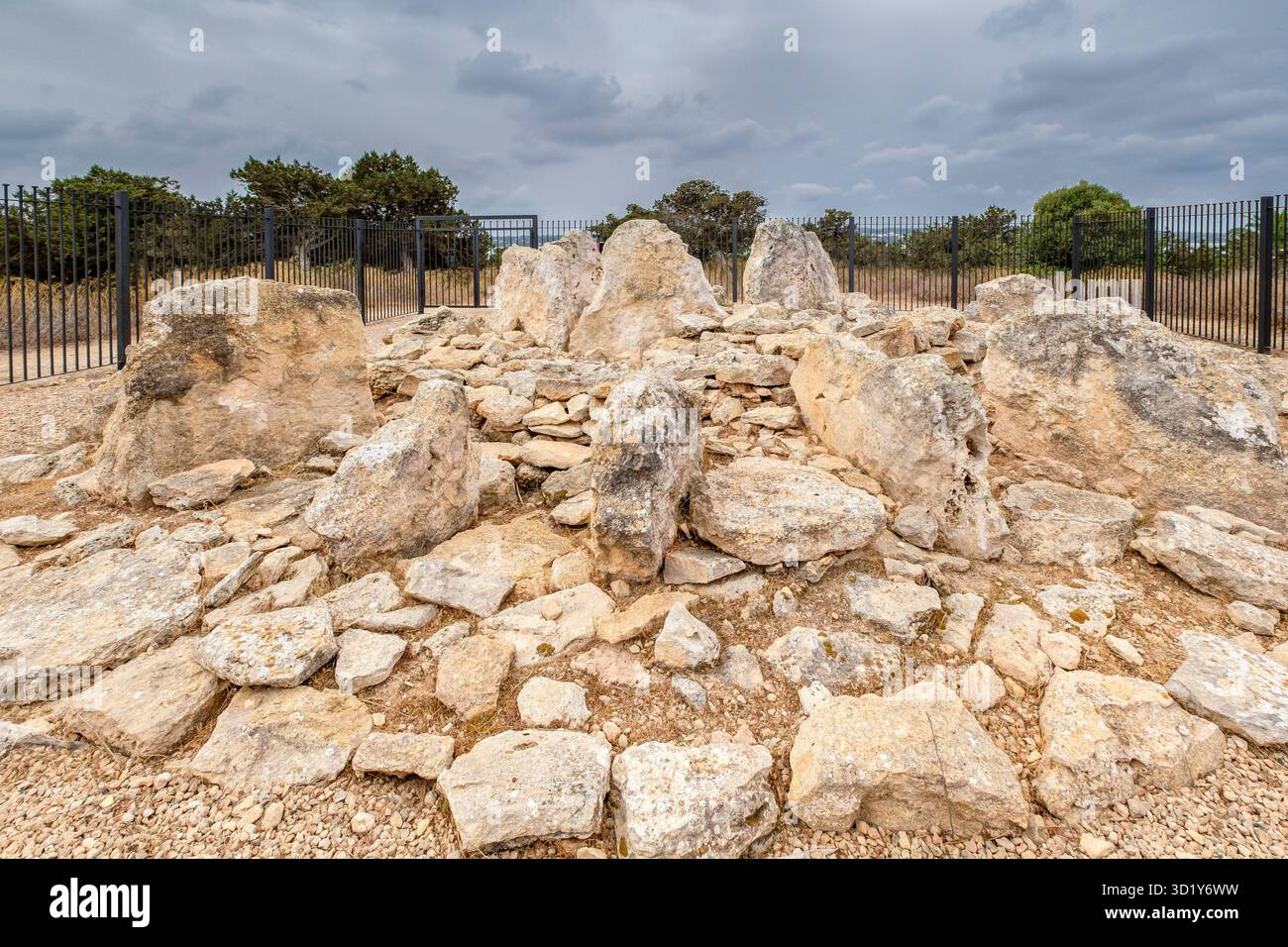 Megalithisches Denkmal Stockfoto