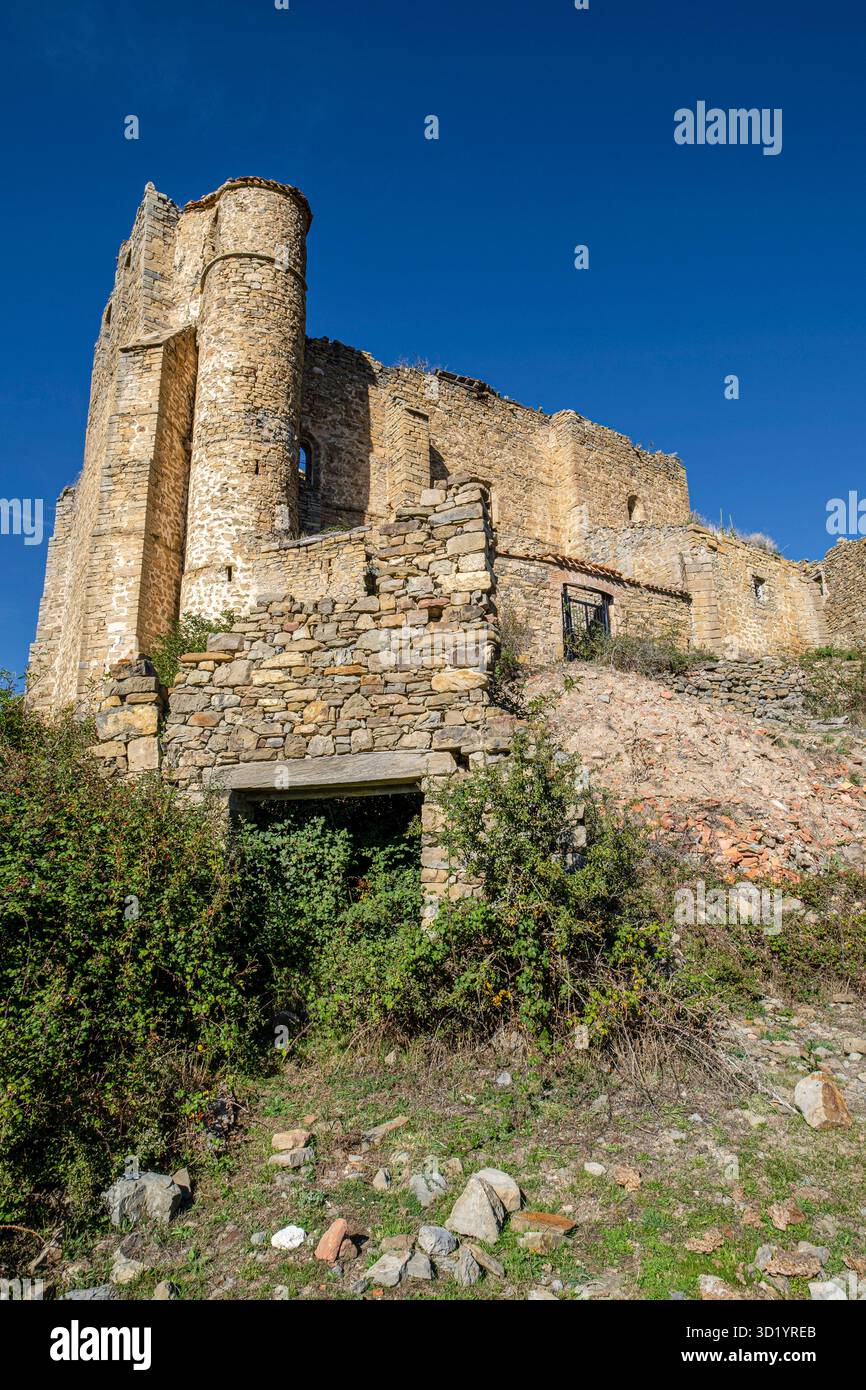 Kirche des süßen Namens Maria von Torremuña, 16. Jahrhundert, Torremuña, La Rioja, Spanien, Europa Stockfoto