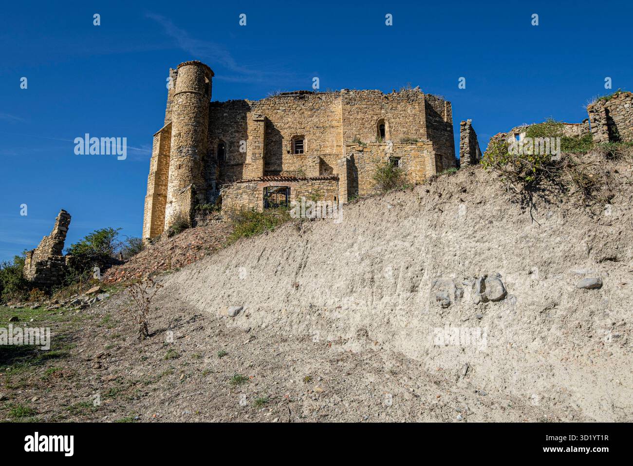 Kirche des süßen Namens Maria von Torremuña, 16. Jahrhundert, Torremuña, La Rioja, Spanien, Europa Stockfoto