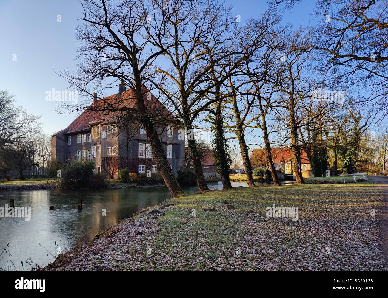 Haus Vorhelm, Ahlen, Münsterland, Nordrhein-Westfalen, Deutschland, Europa Stockfoto