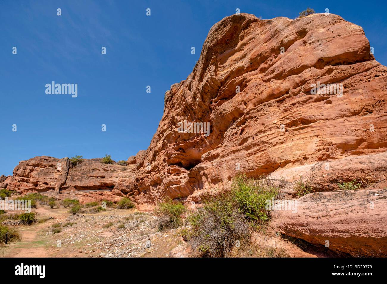 Tiermes Stockfoto