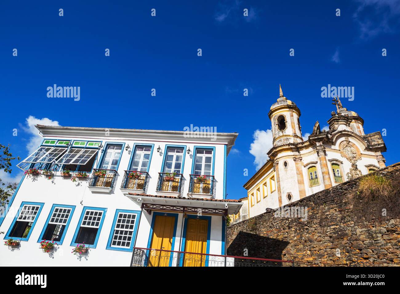 Ouro Preto Stockfoto