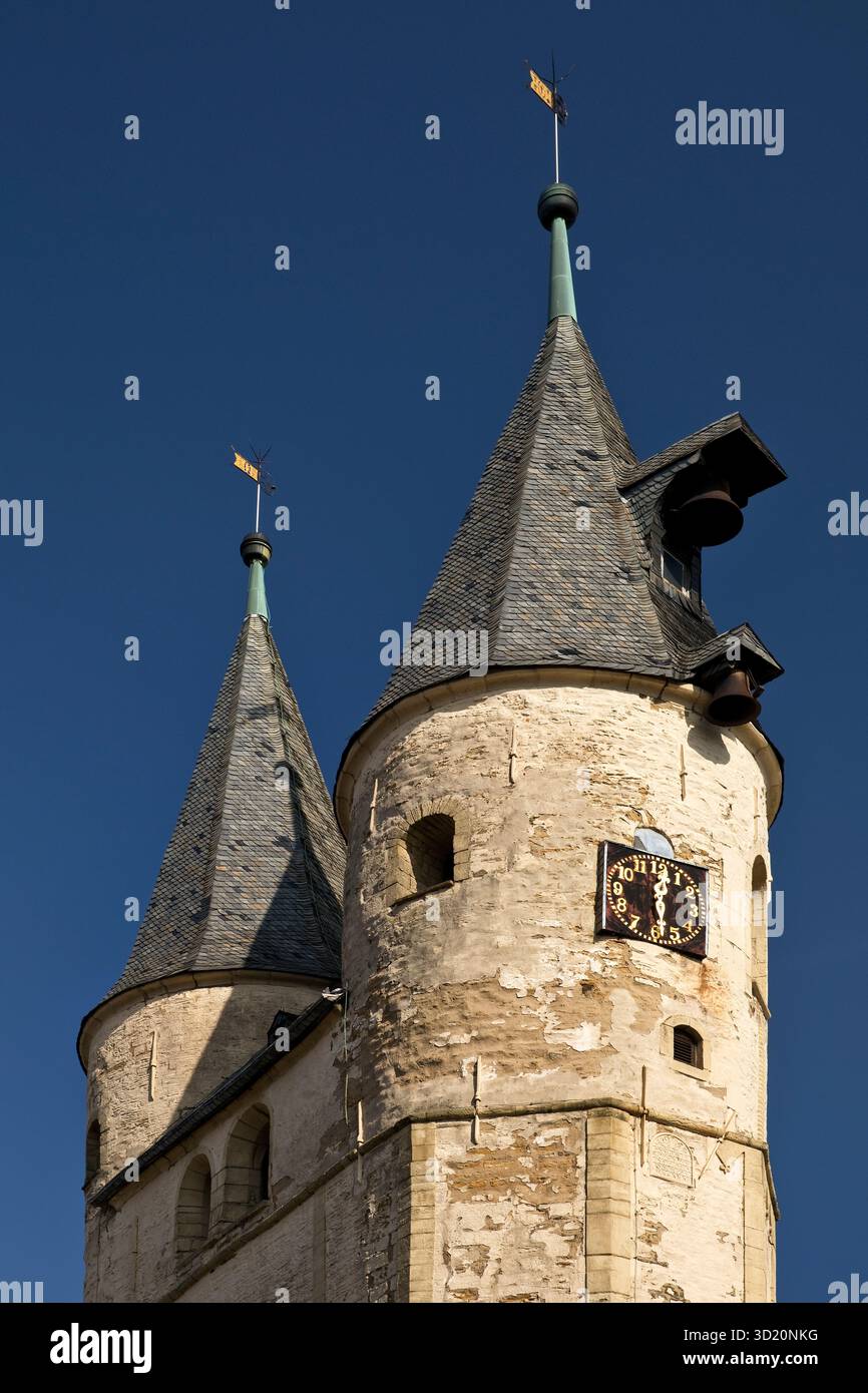 St. Jakobus der Aeltere, meist St. Jakobi oder Jakobikirche genannt, katholische Pfarrkirche, Altstadt, Goslar, Niedersachsen, Keim Stockfoto