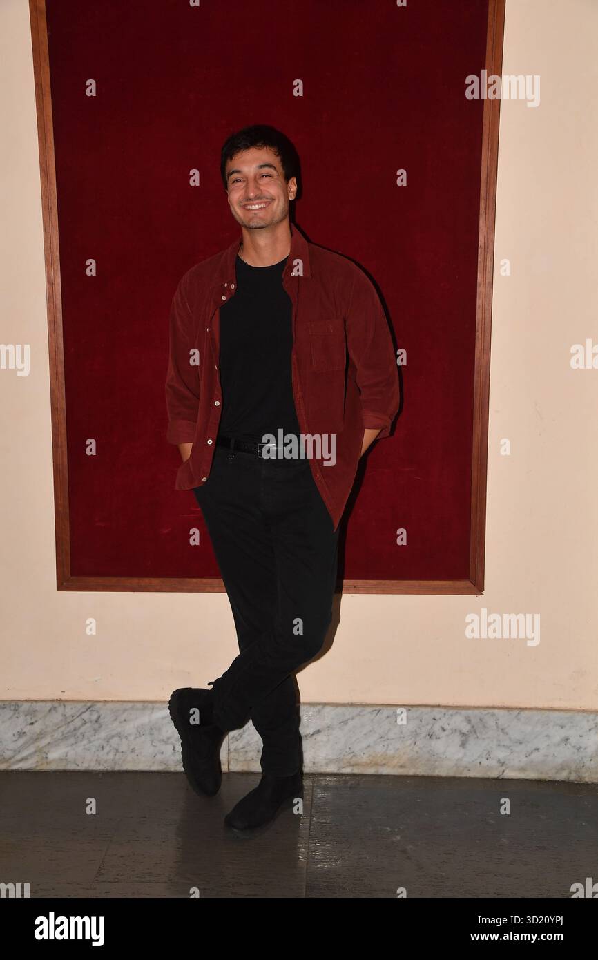 Rom, Italien. Oktober 2025. Rom, Manzoni Theater. Vor der Theateraufführung 'Tutta da Aggiustare!', auf dem Foto: Andrea Dianetti Credit: Independent Photo Agency/Alamy Live News Stockfoto