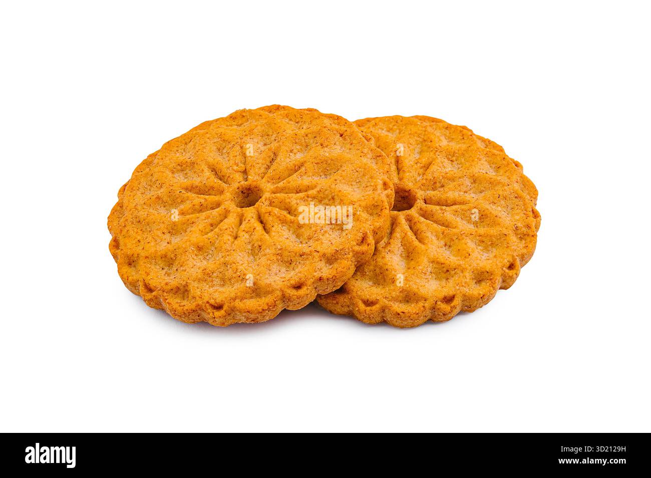 Köstliche traditionelle Kekse mit Gewürzen und Nüssen, perfekt für festliche Feiern und zwanglose Zusammenkünfte Stockfoto