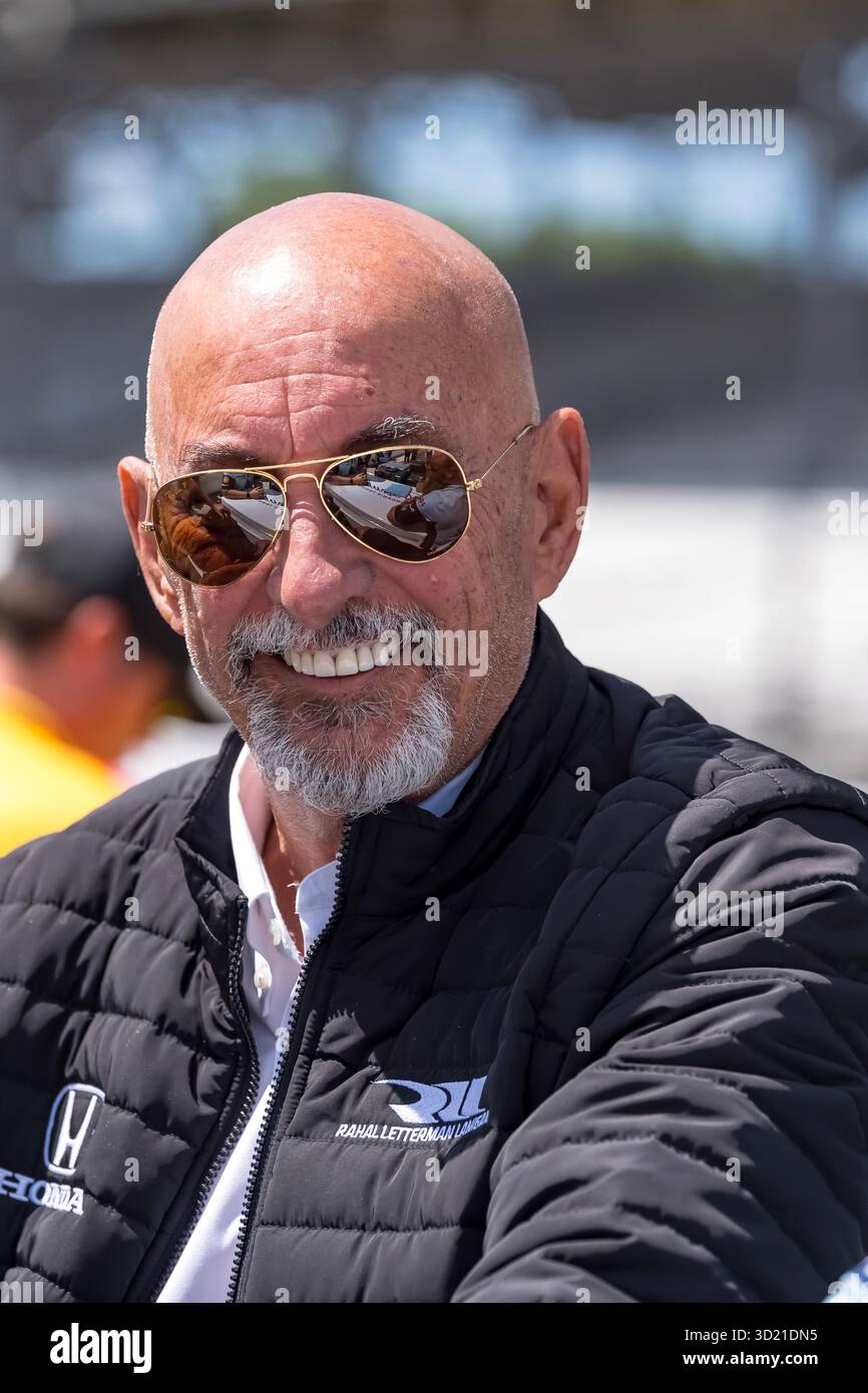 NTT INDYCAR SERIE 2025: 109. Auflage der Indianapolis 500 Bobby Rahal Stockfoto