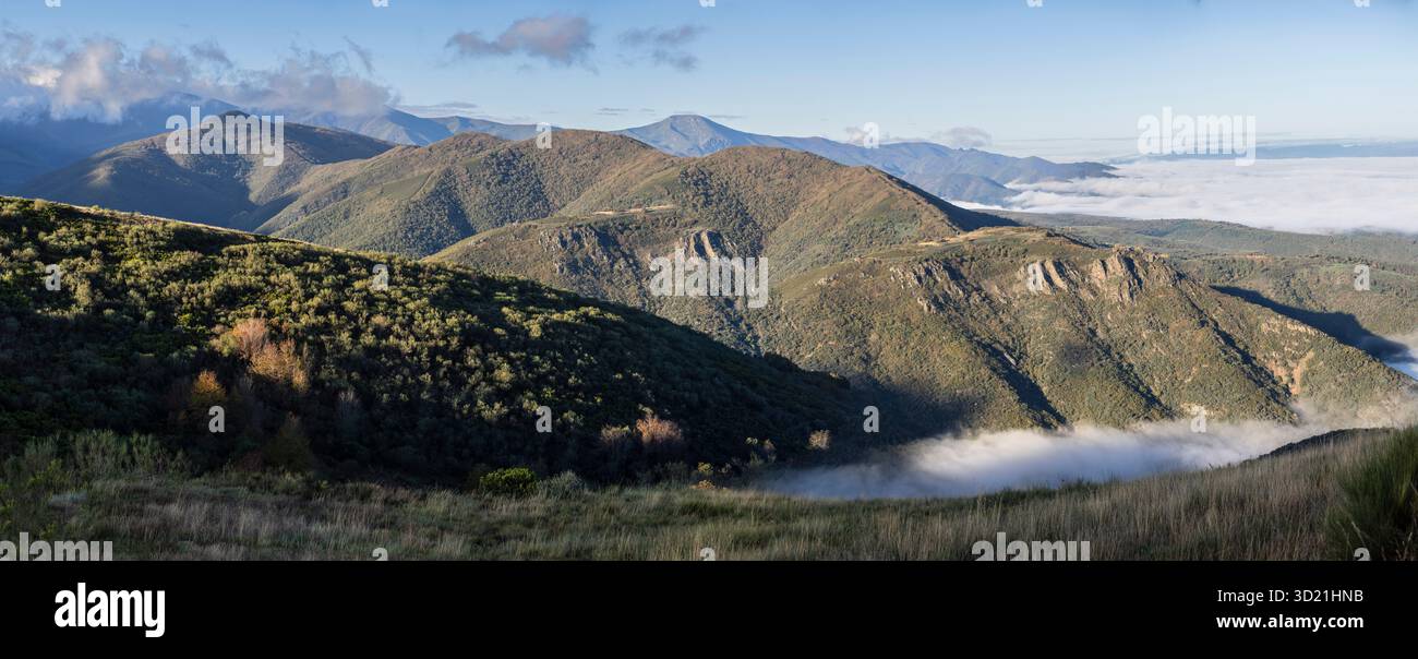 Valdueza Mountains, El Bierzo, Kastilien und Leon, Spanien Stockfoto