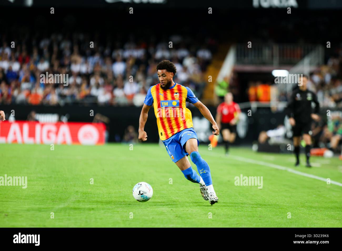 ARNAUT DANJUMA VON VALENCIA CF Stockfoto